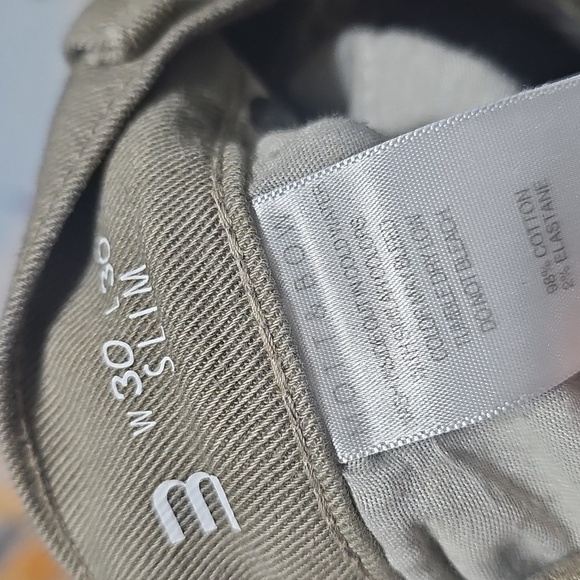 Mott & Bow Light Green Slim Jeans Size 30x30 - Picture 3 of 5